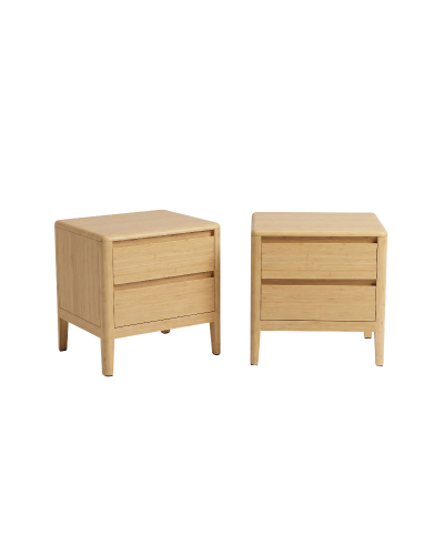 Mesa de Cabeceira Bambo Natural