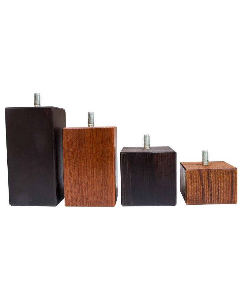 Pé Madeira Quadrado